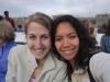 On the boat ride over