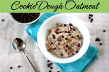 Chocolate Chip Cookie Dough Oatmeal