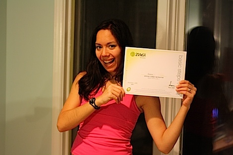 Zumba B1 Certificate