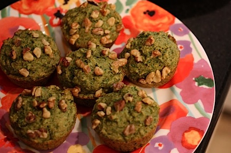 Vegan Green Monster Muffins Recipe