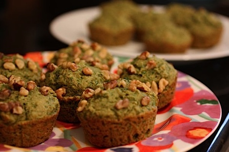 Vegan Green Monster Muffins Recipe