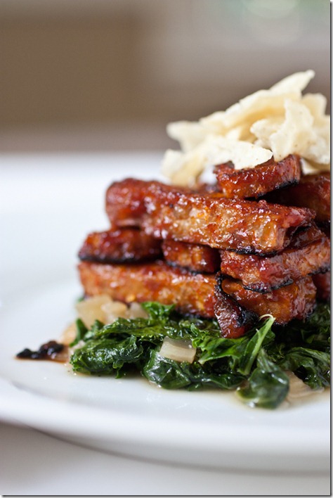 BBQ Tempeh and Tangy Power Greens Recipes