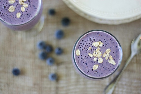 Healthy Blueberry Pie Smoothie Recipe