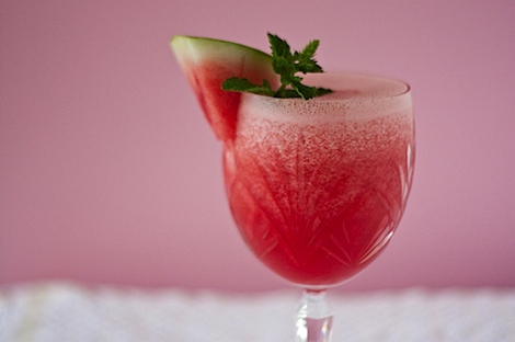 Watermelon Mint Cooler Recipe