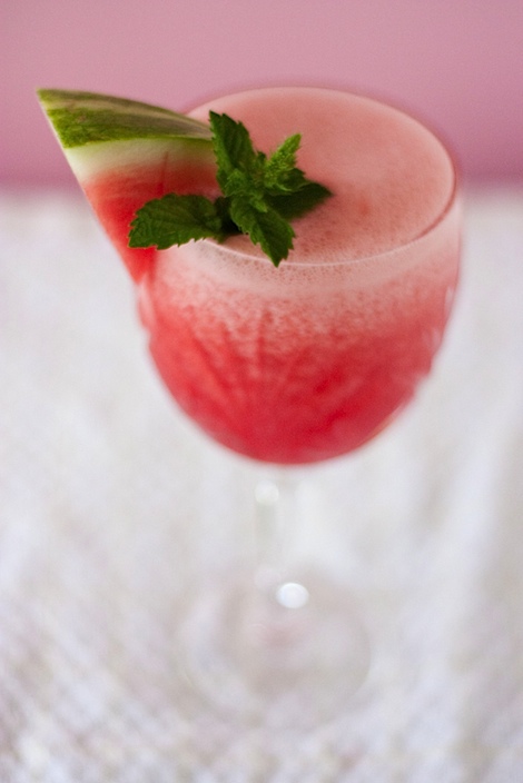 Watermelon Mint Cooler Recipe