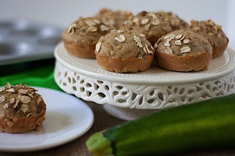 Healthy Oatlicious Zucchini Bread and Muffins