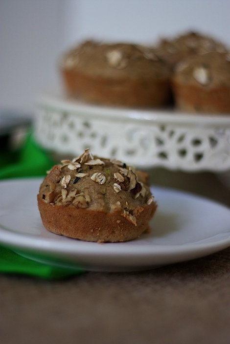 Healthy Oatlicious Zucchini Bread and Muffins