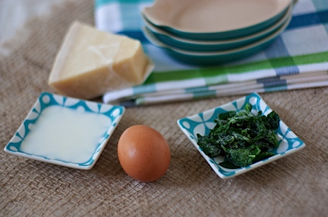 Individual Italian Spinach Parmesan Egg Bake Recipe