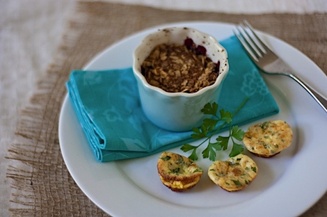 Parmesan Parsley Mini Frittatas Recipe