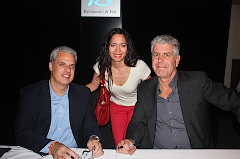 Meeting Anthony Bourdain and Eric Ripert