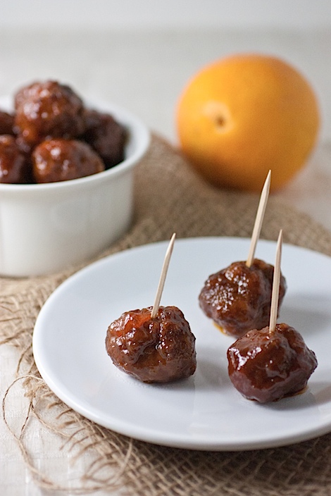 Slow Cooker Meatballs with Orange Marmalade Recipe