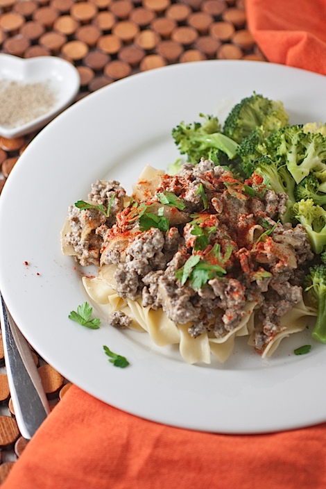 Mom's Beef Stroganoff Recipe