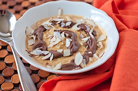 Nutella Swirl Oatmeal