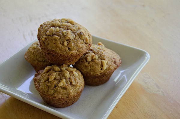 Acorn Squash Muffins with Sweet Walnut Topping Recipe