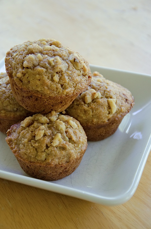 Acorn Squash Muffins with Sweet Walnut Topping Recipe