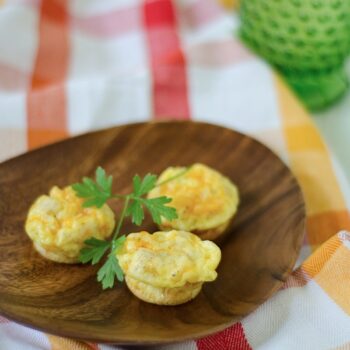 Turkey Cheddar Cheese Mini Frittatas Recipe