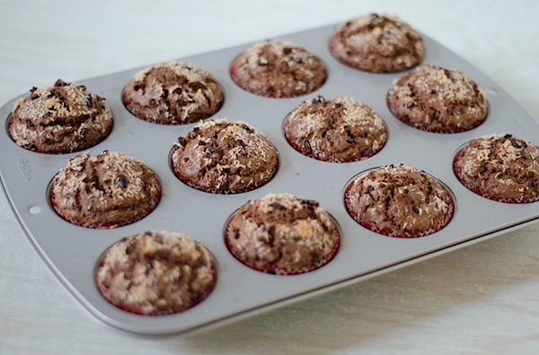 Chocolate Coconut Cacao Muffins Recipe