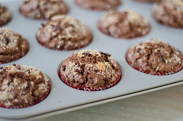 Chocolate Coconut Cacao Muffins Recipe