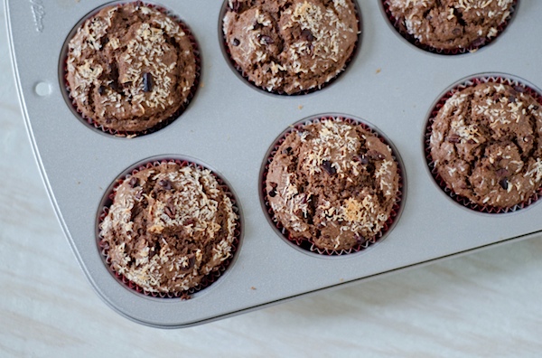 Chocolate Coconut Cacao Muffins Recipe