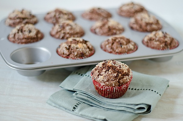 Chocolate Coconut Cacao Muffins Recipe