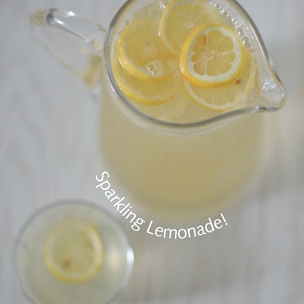 Easy Sparkling Lemonade Recipe The Chic Life