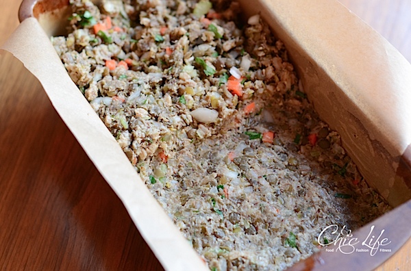 Vegan Lentil Farro Meat Loaf Recipe