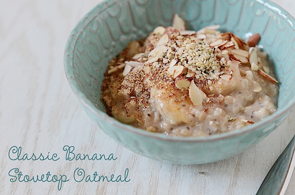 Classic Banana Stovetop Oatmeal Recipe