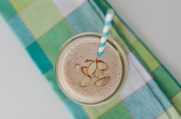 Healthy Banana Almond Butter Smoothie Recipe