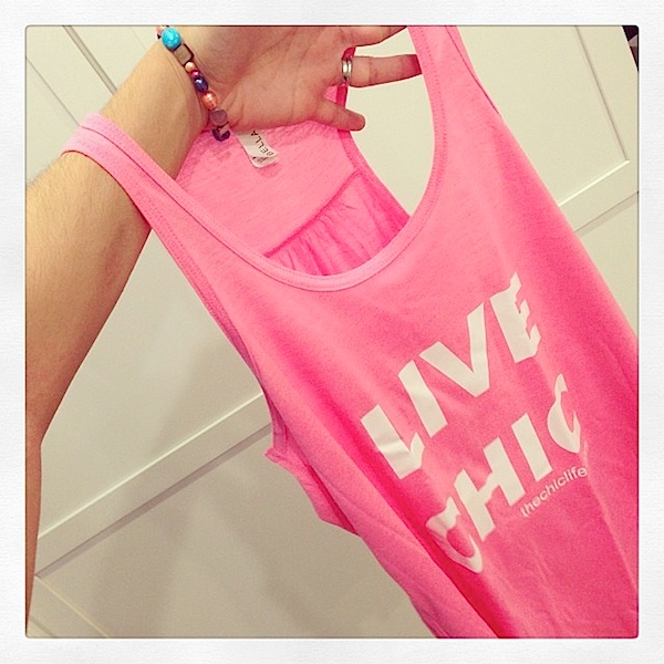 Live Chic Tanks and Tees and FitBloggin Prep - The Chic Life