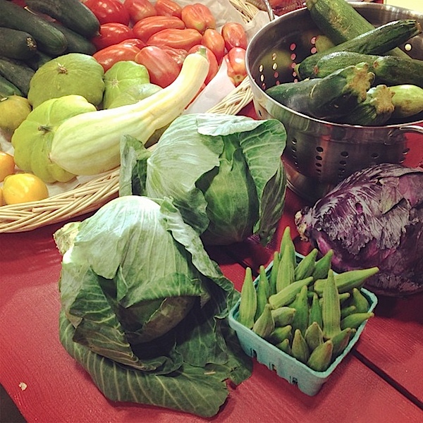 Farmers Market Vegetables