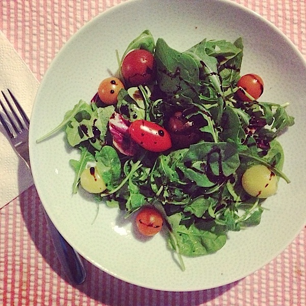 Salad with Tomatoes