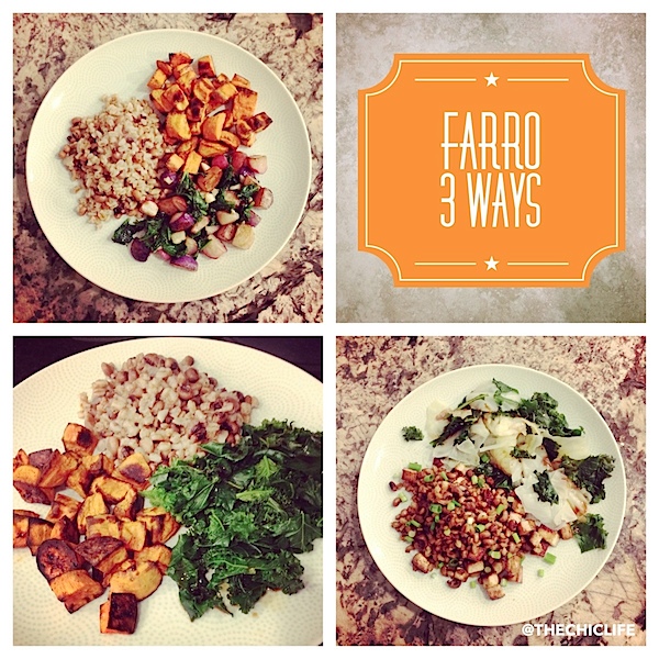 Farro 3 Ways - Easy Weeknight Meals