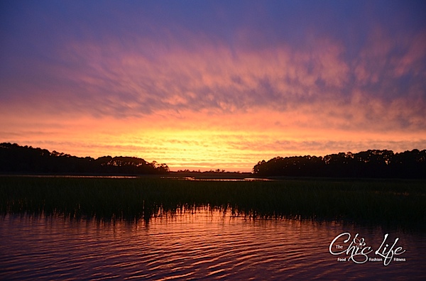 Sunset on the Marsh at Kiawah Island