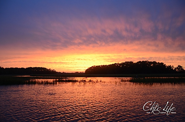 Sunset on the Marsh at Kiawah Island