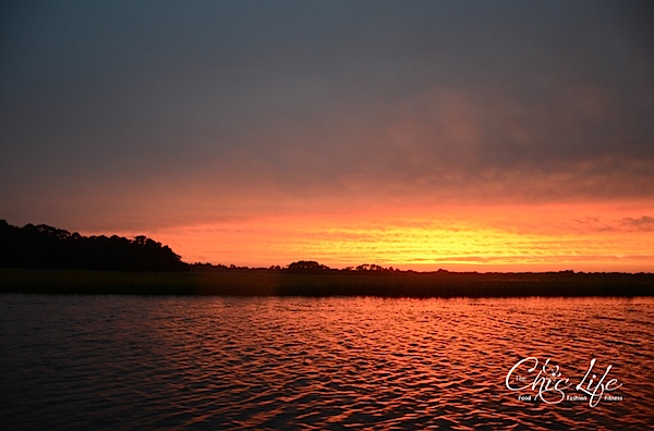 Sunset on the Marsh at Kiawah Island