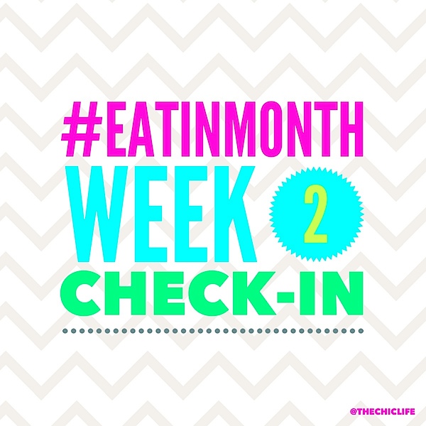 Eat in Month 2015 Week 2 Check-In