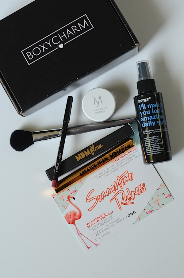 Boxycharm July 2015 Unboxing