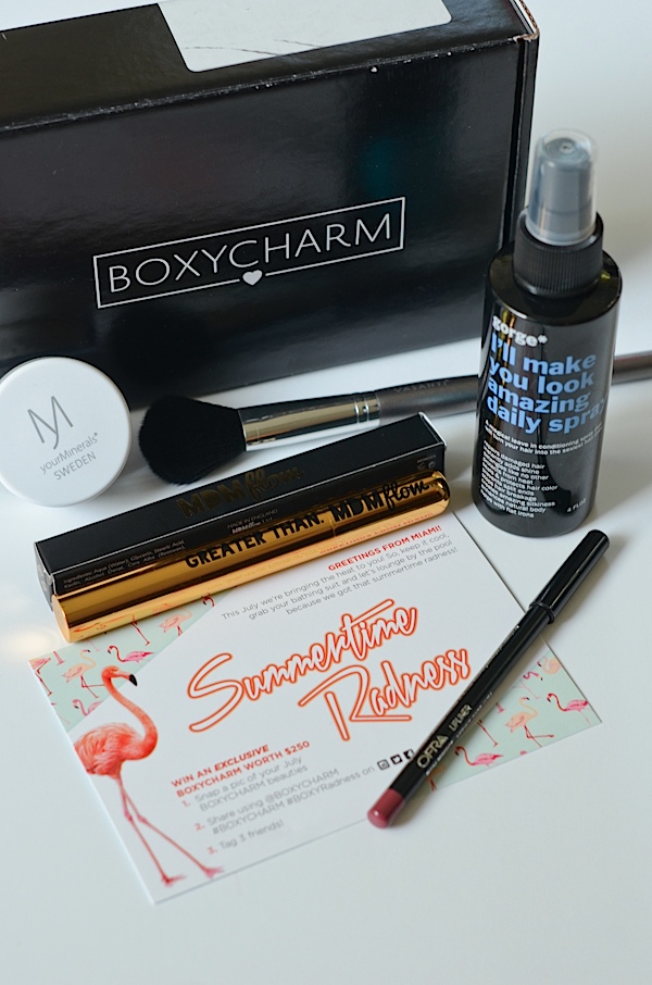 Boxycharm July 2015 Unboxing