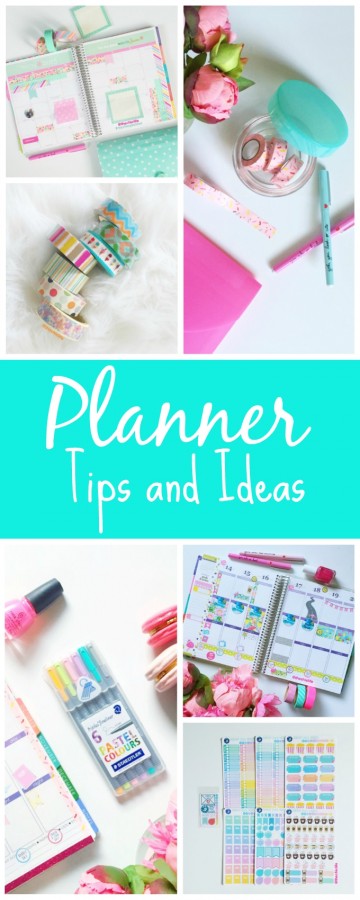 Planner Tips and Ideas - The Chic Life #mychicplanner