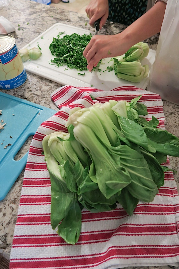 Dumpling Making Team Building