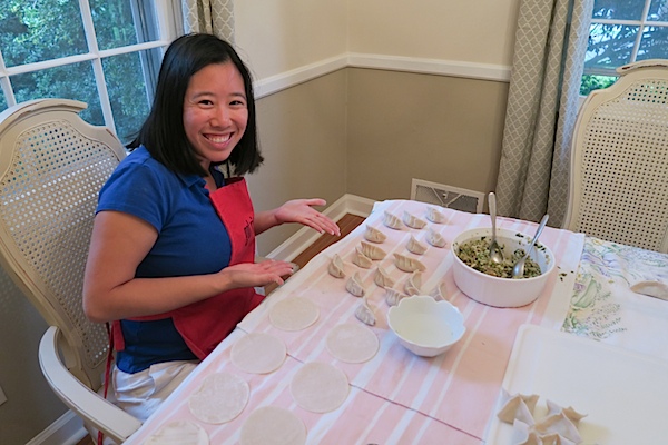 Dumpling Making Team Building