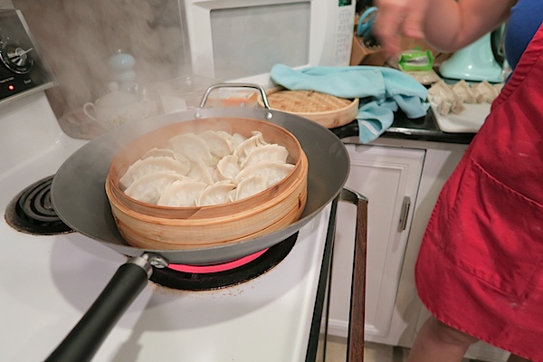 Dumpling Making Team Building