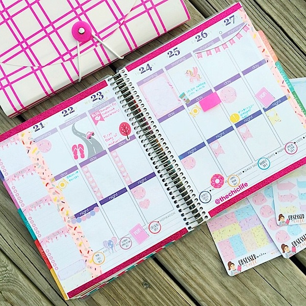 Planner Decoration Ideas: September 2015 (Erin Condren Vertical)