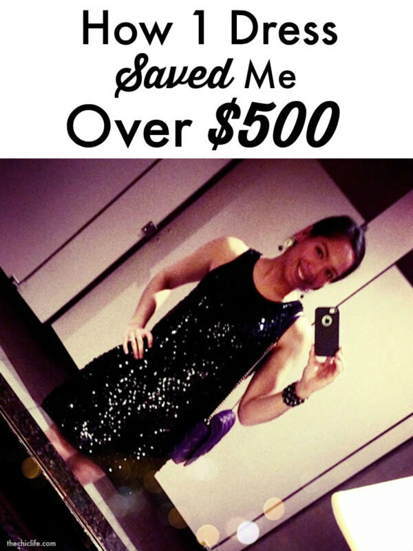 How 1 Dress Saved Me Over $500