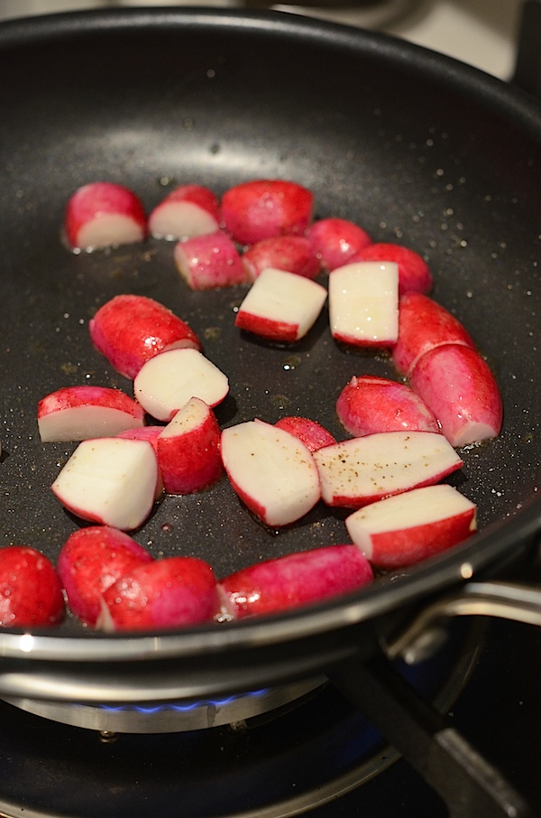 Sautéed Radishes Recipe