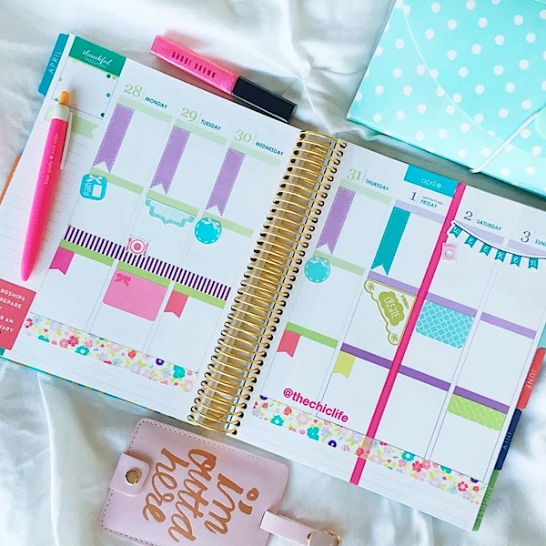 Planner Decorations March 2016 (Erin Condren Vertical)