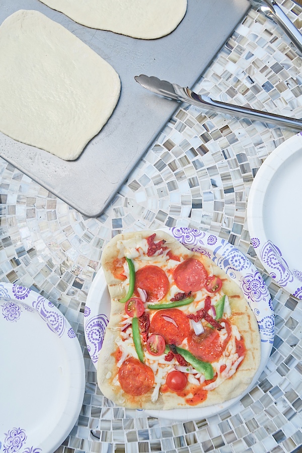 Grilled Pizza: How To