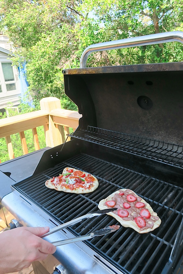 Grilled Pizza: How To