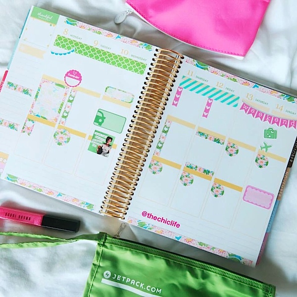 Planner Decorations August 2016 (Erin Condren Vertical)