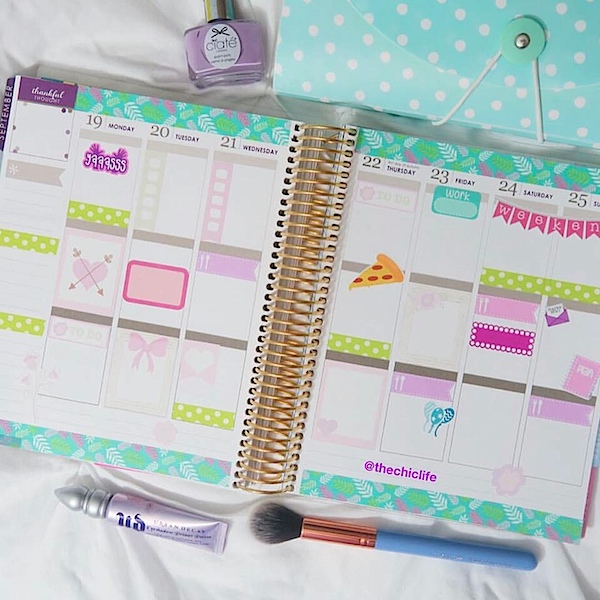 Planner Decorations September 2016 (Erin Condren Vertical)